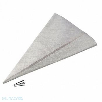 WESTWARD Grout Bag 12x24 In Brn Vinyl w/Metal Tip, 13P550