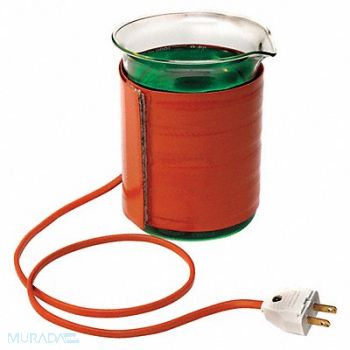 BRISKHEAT Silicone Griffin Beaker Heater 1000 mL, 13P747