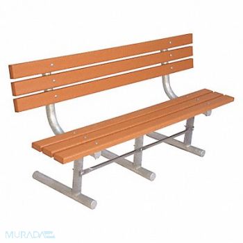 ULTRASITE Outdoor Bench 96 in L Woodtone, 13R001
