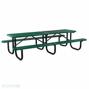 ULTRASITE Shelter Table 120 W x70 D Green, 13R036
