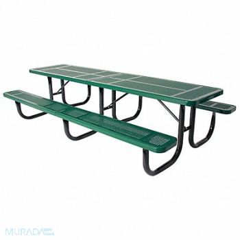 ULTRASITE Shelter Table 144 W x70 D Green, 13R044