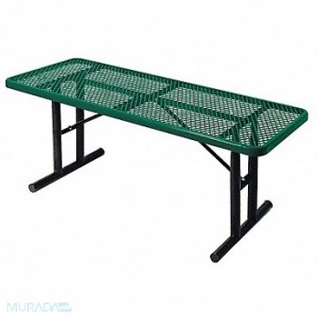 ULTRASITE Picnic Table 72 W x30 D Green, 13R048
