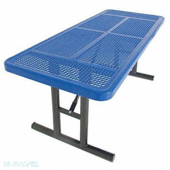 ULTRASITE Picnic Table 72 W x30 D Blue, 13R051