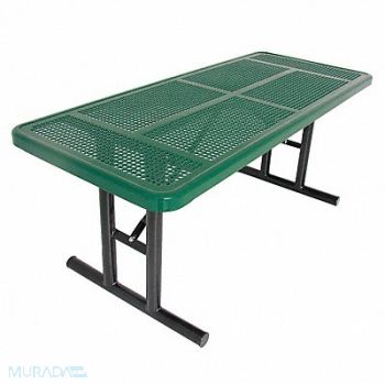 ULTRASITE Picnic Table 72 W x30 D Green, 13R052