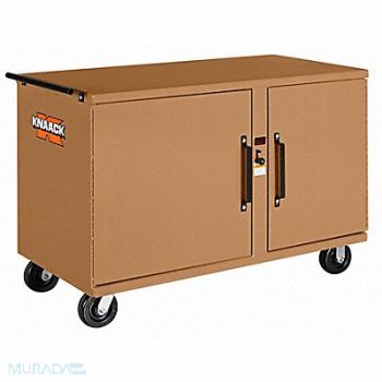 KNAACK Mobile Cabinet Bench Steel 54-1/4 W 26 D, 13R504