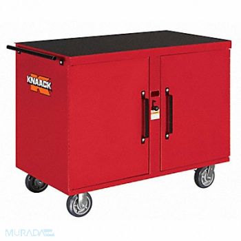KNAACK Mobile Cabinet Bench Steel 46-1/4 W 25 D, 13R505