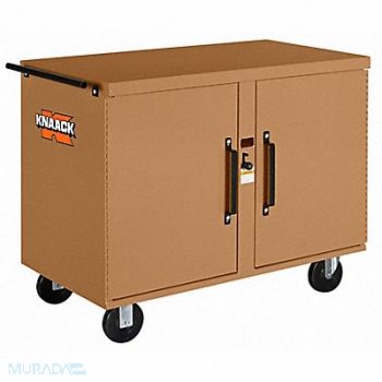 KNAACK Mobile Cabinet Bench Steel 46-1/4 W 25 D, 13R508
