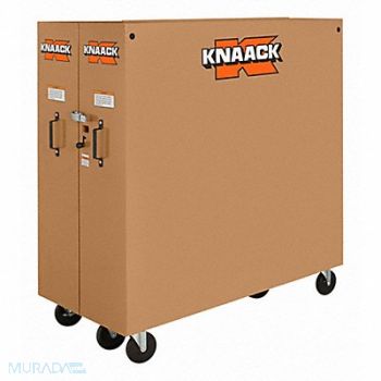KNAACK Clam-Shell Jobsite Cabinet 65 in Tan, 13R511