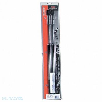 KNAACK Gas Spring Set Steel Black PK2, 13R541