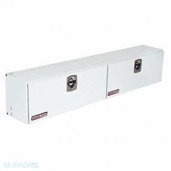 WEATHER GUARD Topside Truck Box White 90-1/4 in W, 13R584