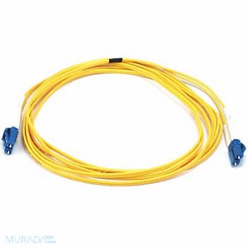 MONOPRICE Fiber Cord Duplex LC LC 3m Yellow, 13U511