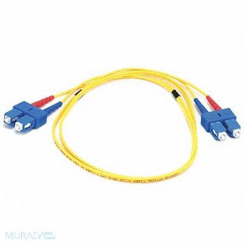 MONOPRICE Fiber Cord Duplex SC SC 1m Yellow, 13U519