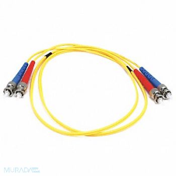 MONOPRICE Fiber Cord Duplex ST ST 1m Yellow, 13U521