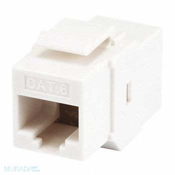MONOPRICE Datacom Jack Cat6 Coupler White, 13U646