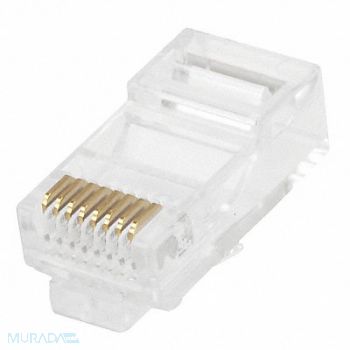 MONOPRICE Plug Modular RJ45 8P8C Stranded PK50, 13U656