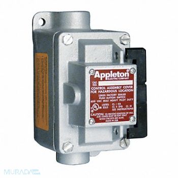 APPLETON ELECTRIC Tumbler Switch EDSC Series 1 Gang 4-Way, 13V044
