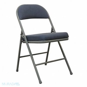 GRAINGER APPROVED Folding Chair Blue/Gray 300 lb., 13V427