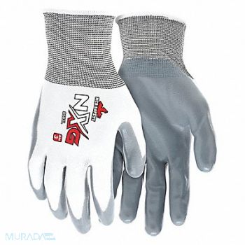 MCR SAFETY Coated Gloves Nylon S PR, 8PGL1