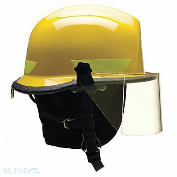 BULLARD G8579 Fire/Rescue Helmet Yellow Thermoplastic, 13W814