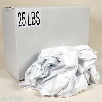 GRAINGER APPROVED Cloth Rag Reclaimed Size Varies, 13Y364