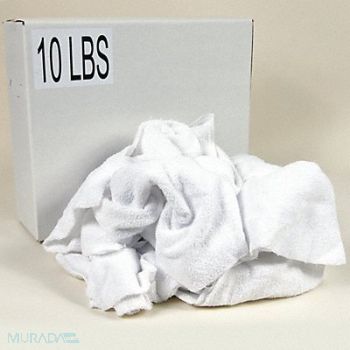 GRAINGER APPROVED Cloth Rag Reclaimed Size 14 x 17, 13Y371