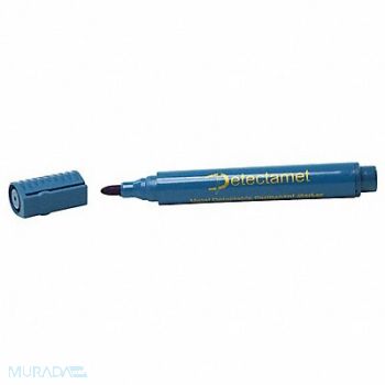 DETECTAMET INC. Metal Detectable Permanent Marker PK10, 52HV37