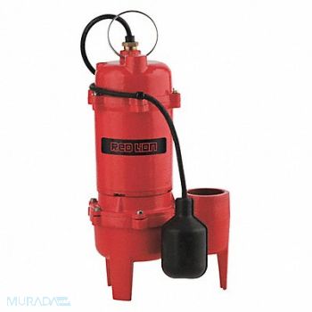 RED LION Sewage Pump 1/2 HP Cast Iron, 147T11