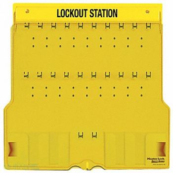 MASTER LOCK Lockout Station Unfilled 22 In H, 2CJK7