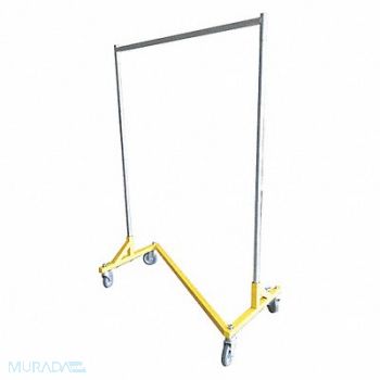 GRAINGER APPROVED Garment Rack 24x48x72 With Z-Base, 14A059