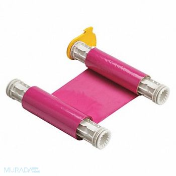 BRADY Ribbon Magenta 6-1/4 in W 200 ft L, 14A578