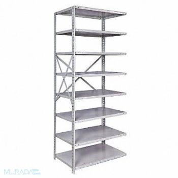 HALLOWELL Metal Shlvng Cap 500 lb 24inx84inx36in, 14C756