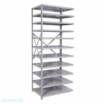 HALLOWELL Metal Shlvng Cap 350 lb 24inx84inx48in, 14C786