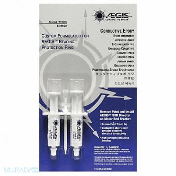 AEGIS Epoxy Adhesive Syringe 1 1 Mix Ratio, 14C789