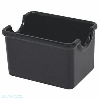 CARLISLE Sugar Caddy 20 Packet Black PK24, 14C961
