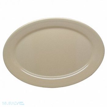 CARLISLE Oval Platter 12 x 8-1/2 Tan PK24, 14D135