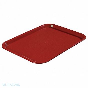 CARLISLE Cafe Tray 12 x 16 Burgundy PK24, 14D322