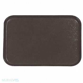 CARLISLE Glasteel Tray 18 x 14 Black PK12, 14D349