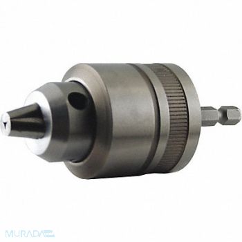 MAKITA Drill Chuck Keyless Steel 3/8 In 1/4 In, 14F028