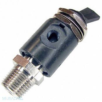 PNEUMADYNE INC Toggle Valve NC 1/8 In NPT 2.16 In L, 14F277
