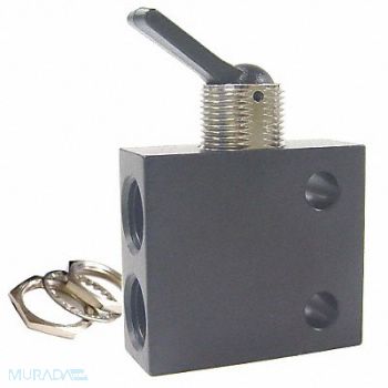 PNEUMADYNE INC Toggle Valve NC 1/8 In NPT, 14F295