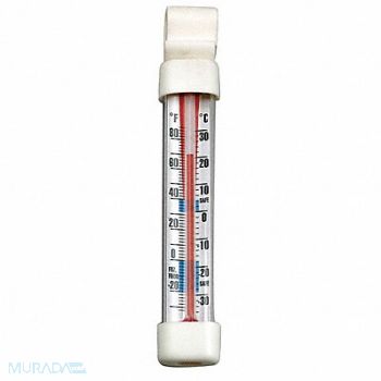 TAYLOR Refrigerator/Freezer Thermometer, 14F312