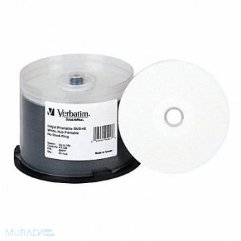 VERBATIM DVD+R Disc 4.70 GB 120 min 16x PK50, 14F834