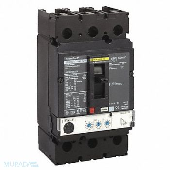 SQUARE D Circuit Breaker 250A 3P 600VAC JG, 14G982