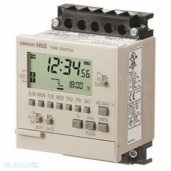 OMRON Electronic Timer 365 Days (2) SPST-NO, 14H251