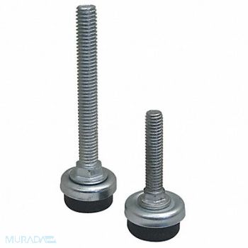 S W Furniture Glides Screw-In Rd 1-5/8 PK4, 14H443