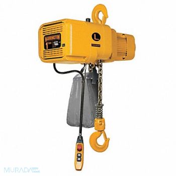 HARRINGTON Electric Chain Hoist 2000 lb 20 ft., 14H724