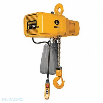 HARRINGTON Electric Chain Hoist 4000 lb 20 ft., 14H730