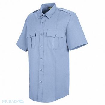 HORACE SMALL New Dimension Stretch Dress Shirt S Blue, 14K893