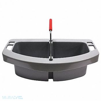 RUBBERMAID COMMERCIAL PRODUCTS Caddy 16 in L Gray, 14J685