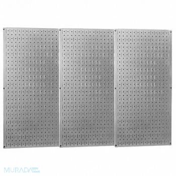 WALL CONTROL G0361 Pgbrd Panel 3/4 x32 x48 in Crcl Slttd, 14K264